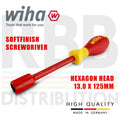 Wiha 00864 Destornillador Electricista Hex VDE 13mm SoftFinish 1000VOpens in a n