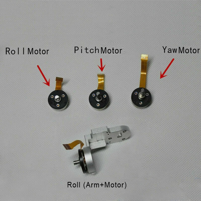 Gimbal Yaw/r/p Arm+motor Arm Repair Part For Dji Phantom 3