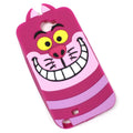 Alice in Wonderland Cheshire Cat Silicone Soft Case for Samsung Galaxy Note II 2