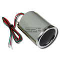 2" 52mm 7 Color Led Air Fuel Ratio Smoke/tint Glow Gauge Meter Chrome