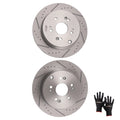 Rear Disc Brake Rotors Kit for Acura RDX 2007-2018 Honda CR-V 2005-2016 S-31372