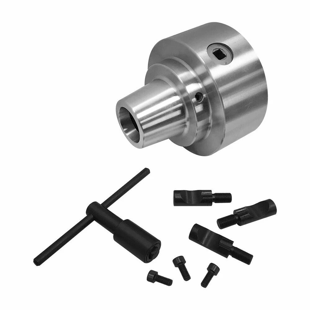 5 Inch Diameter 5c Collet Chuck With Integral D1-4 Cam Lock Mounting