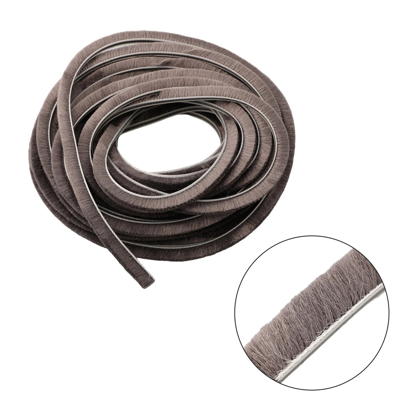 5mm X 8mm Sliding Door/window Draught Excluder Brush Pile Seal