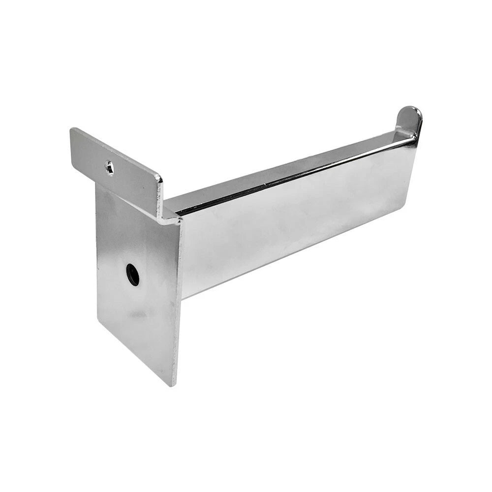 6" Straight Rectangular Faceout Arm Hook Panel Display Hanger Retail