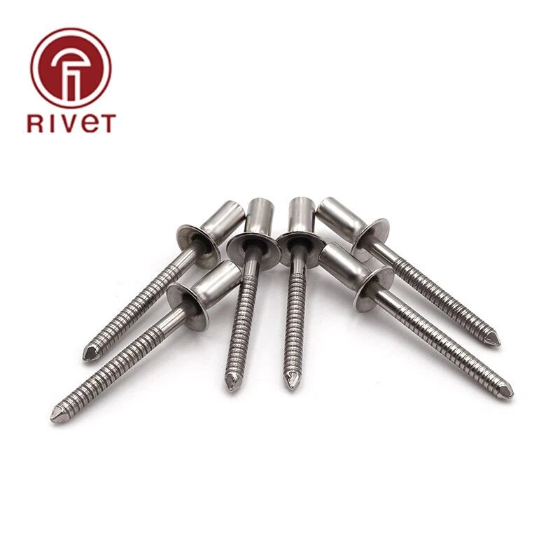 Rivets304 Closed End Blind Rivets Naturally Air And Watertight Remaches Fastener