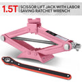 3306lbs Capacity 15.2in Lift Steel Pink Leveling | Built Supply Co