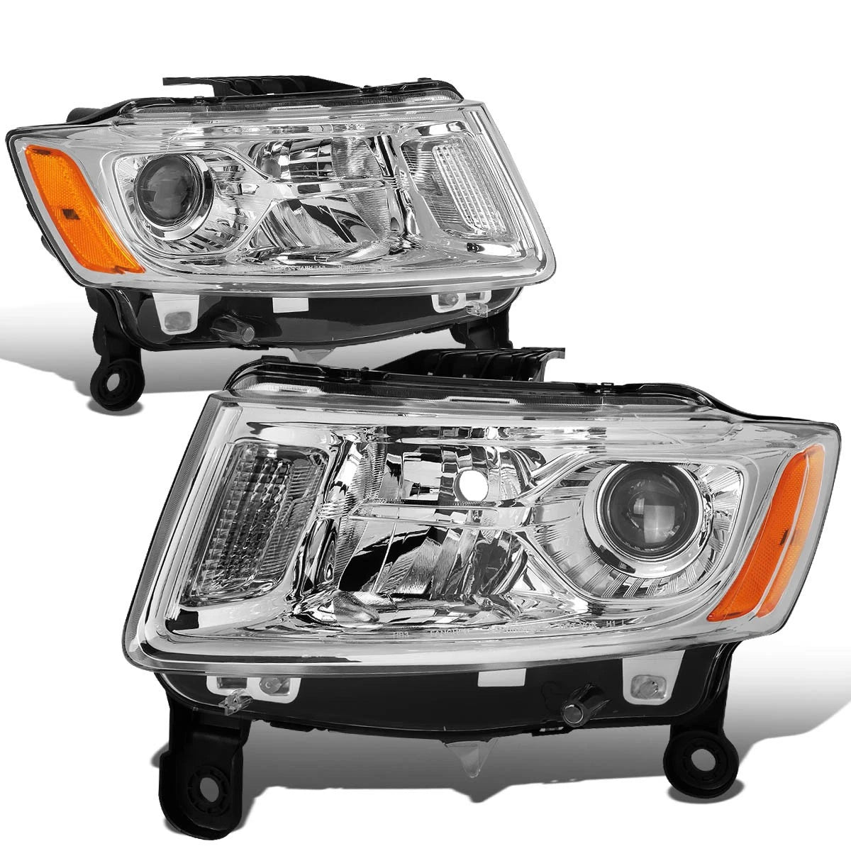 Fit 14-16 Jeep Grand Cherokee Wk2 Chrome Housing | Built Supply Co