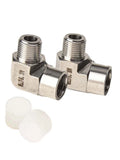 304 Stainless Steel 90 Degree Elbow 3/8 Npt Male To 3/8 Npt Female
