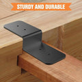 Z Shape Steel Bracket For Post Beam Furniture Pergola Connector