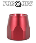 AN -6 (AN6 6AN) Fast Flow hose fitting socket In Red
