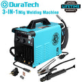 Duratech 120V 3 In 1 Mig Welder Machine 140amp Stick Welder Flux Core