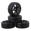 12mm Hex Hub Drift Wheel Rim Tires For Tamiya Tt01 Tt02 1/10 Rc