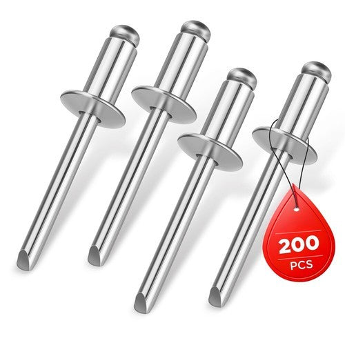 WORKPRO 200Pcs Aluminum Blind Rivet Pack by WORKPRO