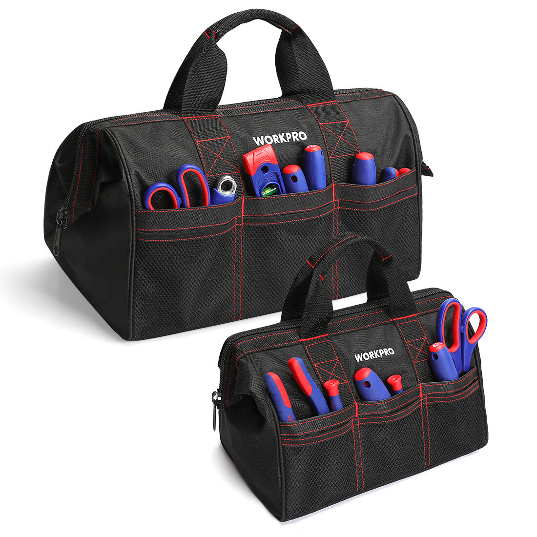 WORKPRO 2 Pieces 13 Inch 18 Inch Tool Bag Set