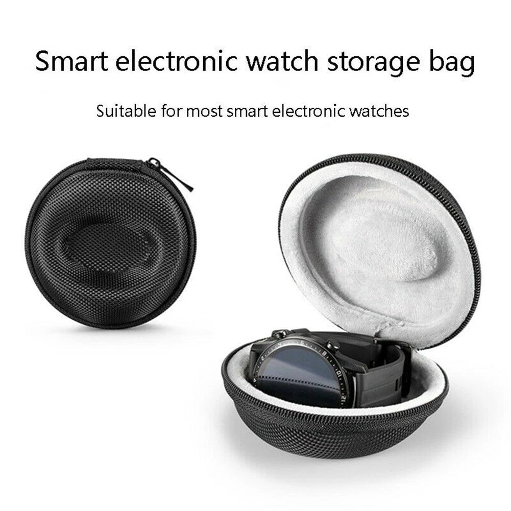 Eva Smart Watch Storage Case Zipper Protective Box Travel Organizer