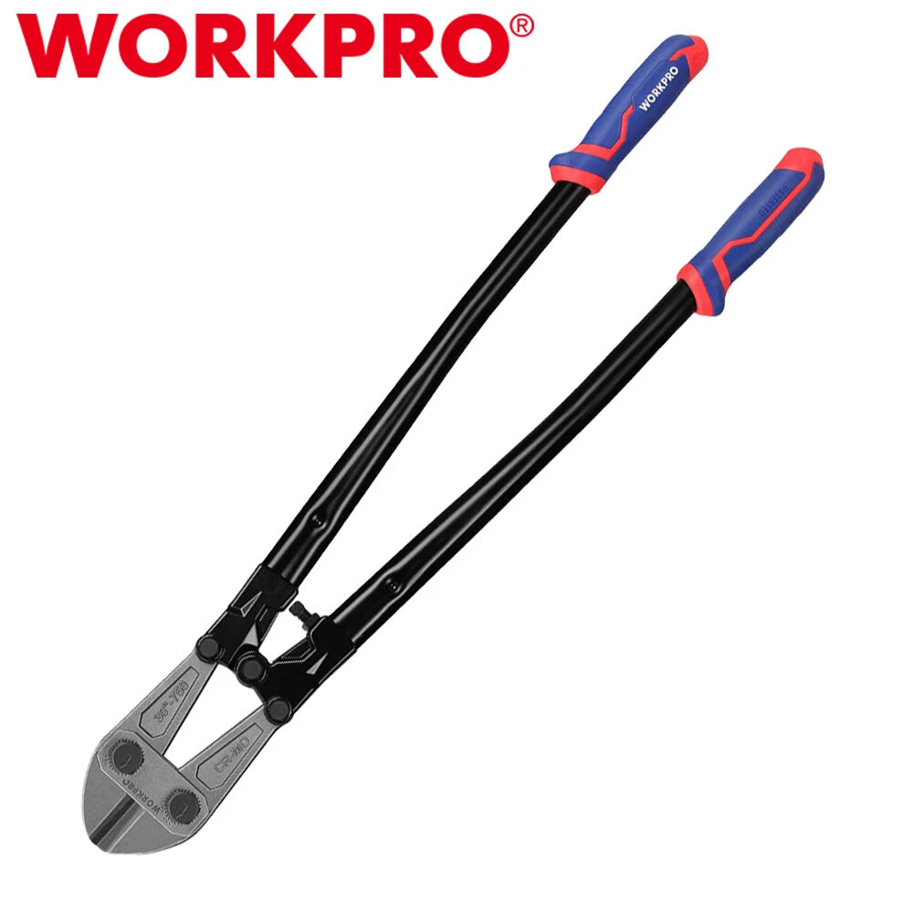 WORKPRO 30-inch Bolt Cutter Chrome Molybdenum Steel Blade Heavy Duty Bolt Cutter