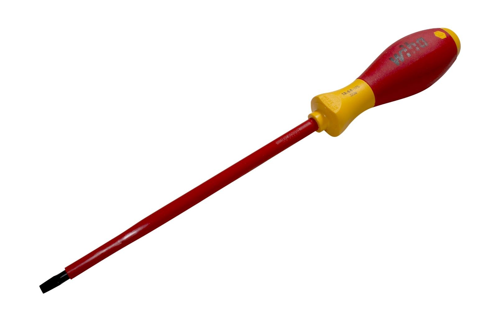 Wiha 00827 Slotted Screwdriver 5.5mm 1000v VDE Electrician Flat Head SoftFinishO
