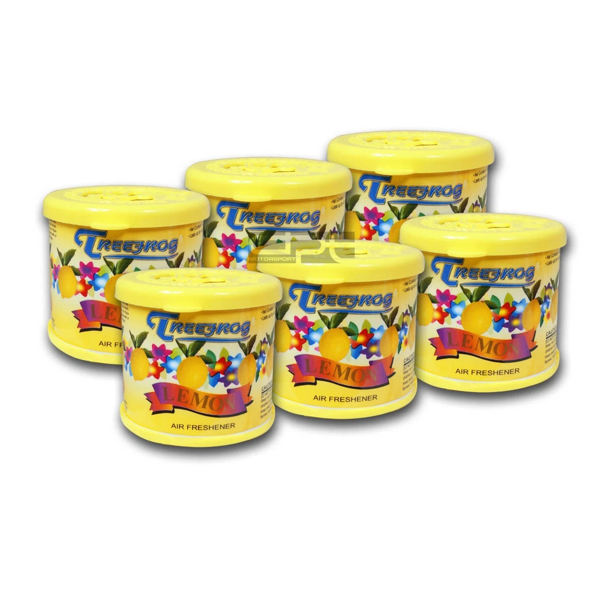 X6 Treefrog Lemon Scent Long Lasting 2.8oz Gel Car/truck/offi<wbr/>CE