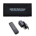 1080p 4k Hdmi 8x1 Multi-viewer 8 In 1 Out Multi | Built Supply Co