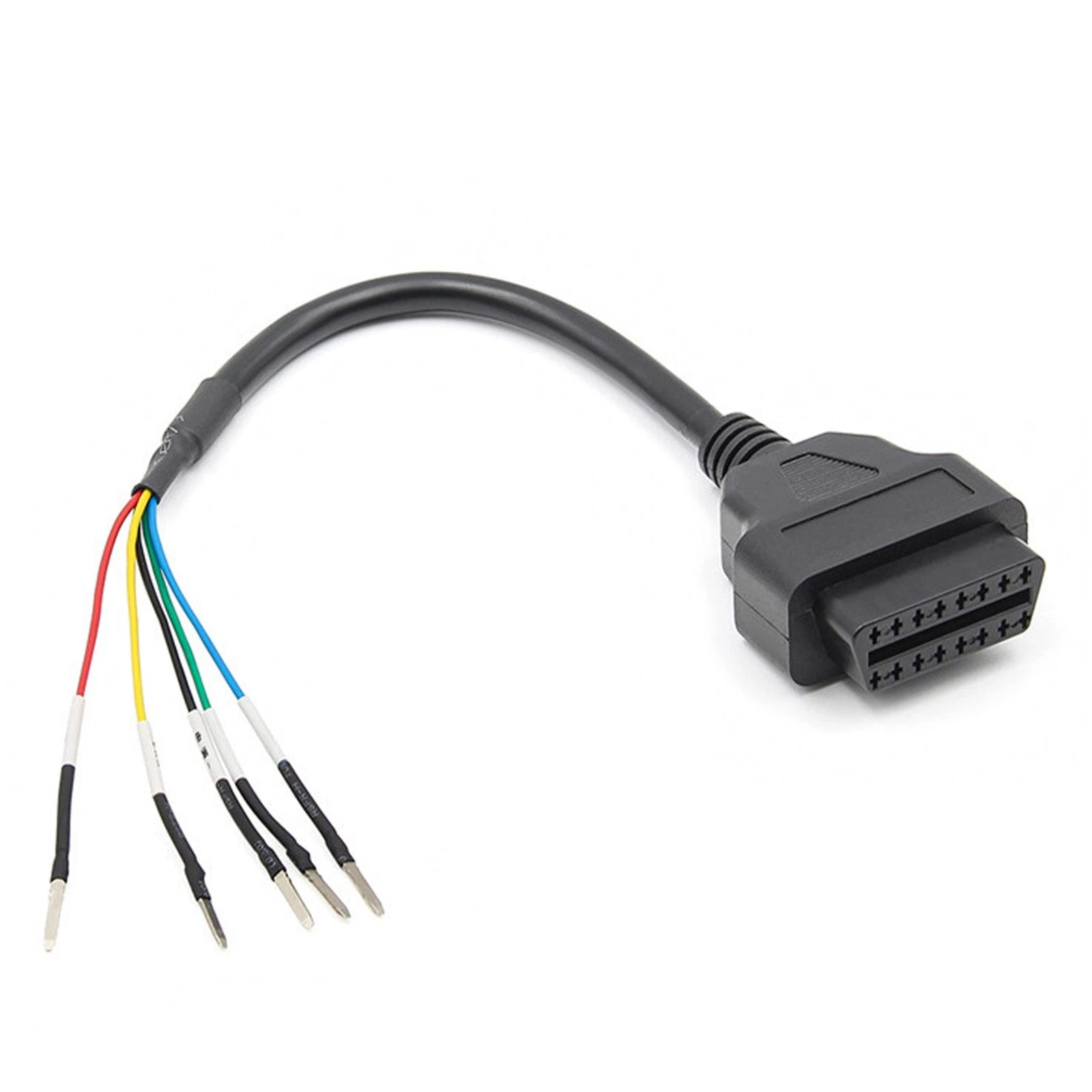 16-pin Obd Obd2 Female K Can Line Jumper Tester Connector Car