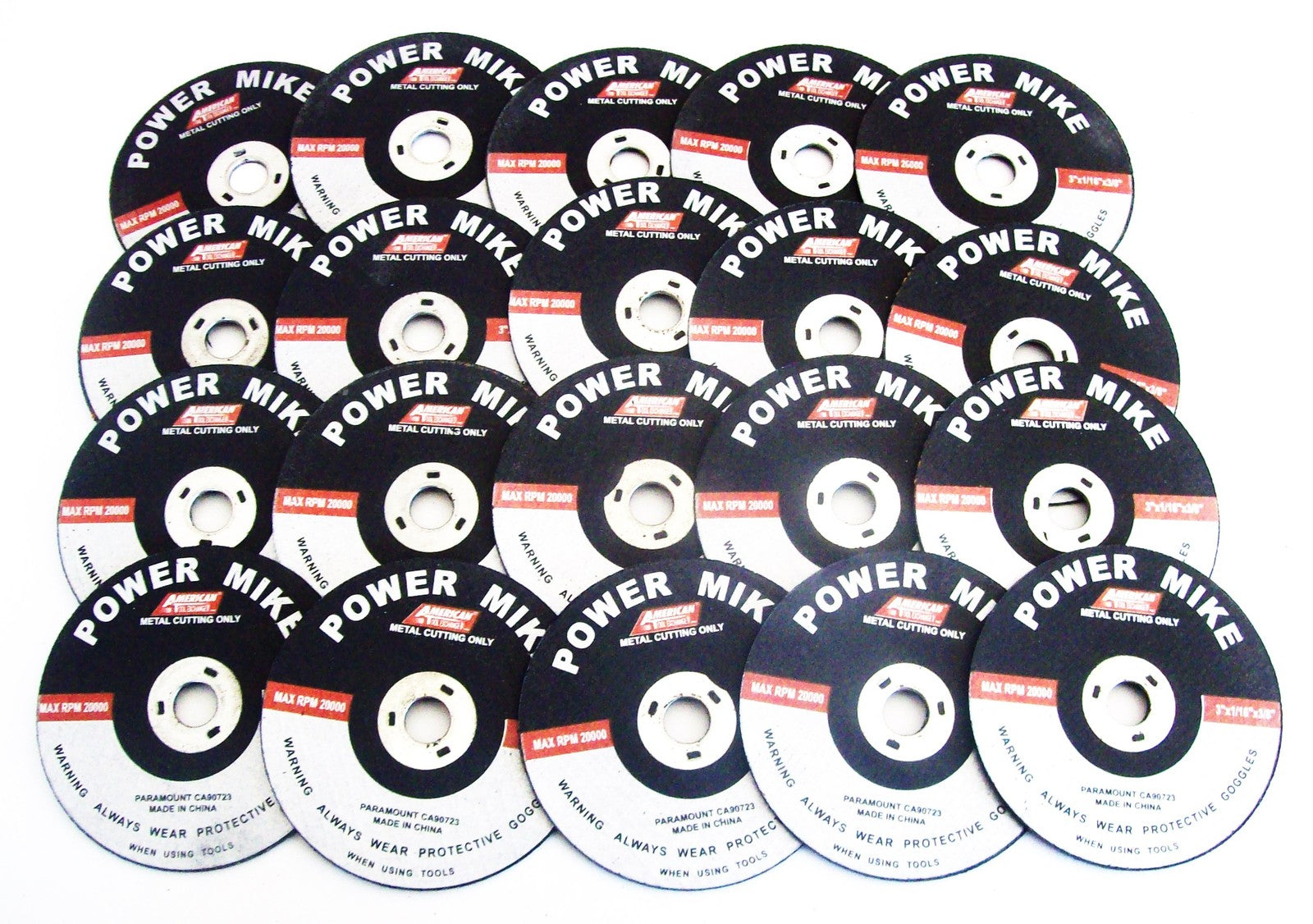 100 ATE Pro Power Mike 3" Cut-Off Wheels