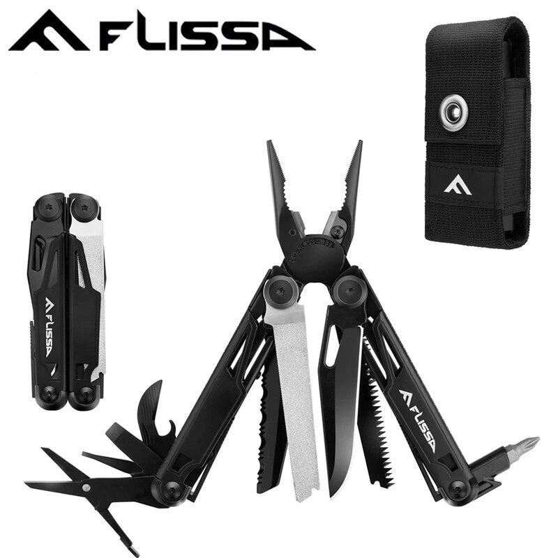 Flissa Multitool 16-in-1 Multitool Plier Folding | Built Supply Co