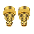 1 Pair R134a To R1234yf Quick Couplers Kit Adapter High Low Side
