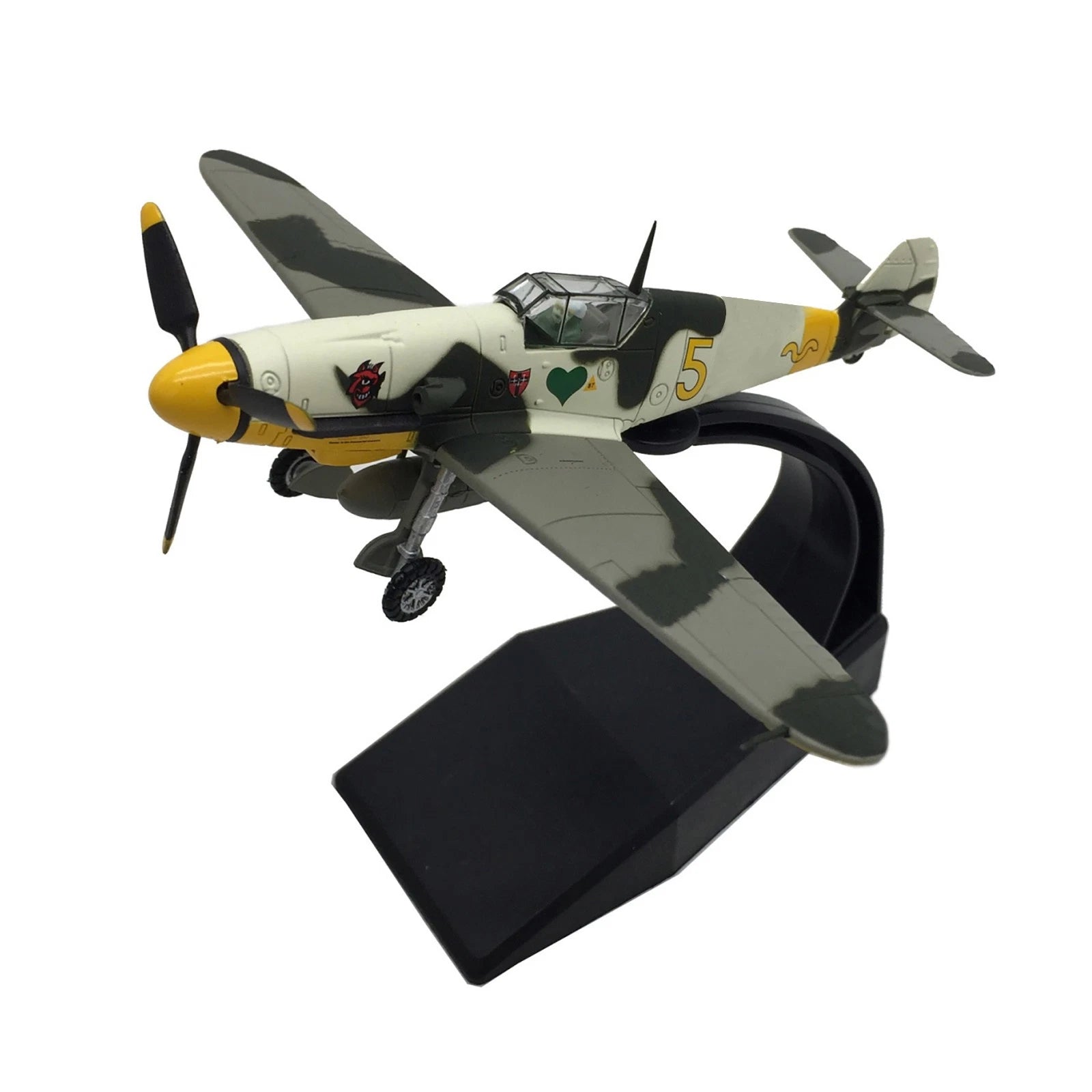 1/72 Scale German Air Force Messerschmitt Bf-109 Alloy Model Aircraft