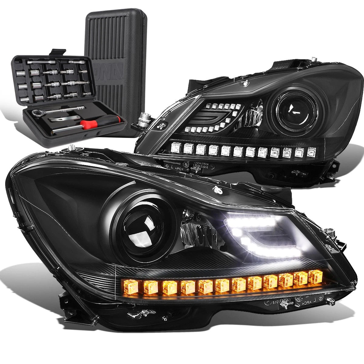 For 2011-2015 Mercedes-benz C-class 3d Led Bar | Built Supply Co