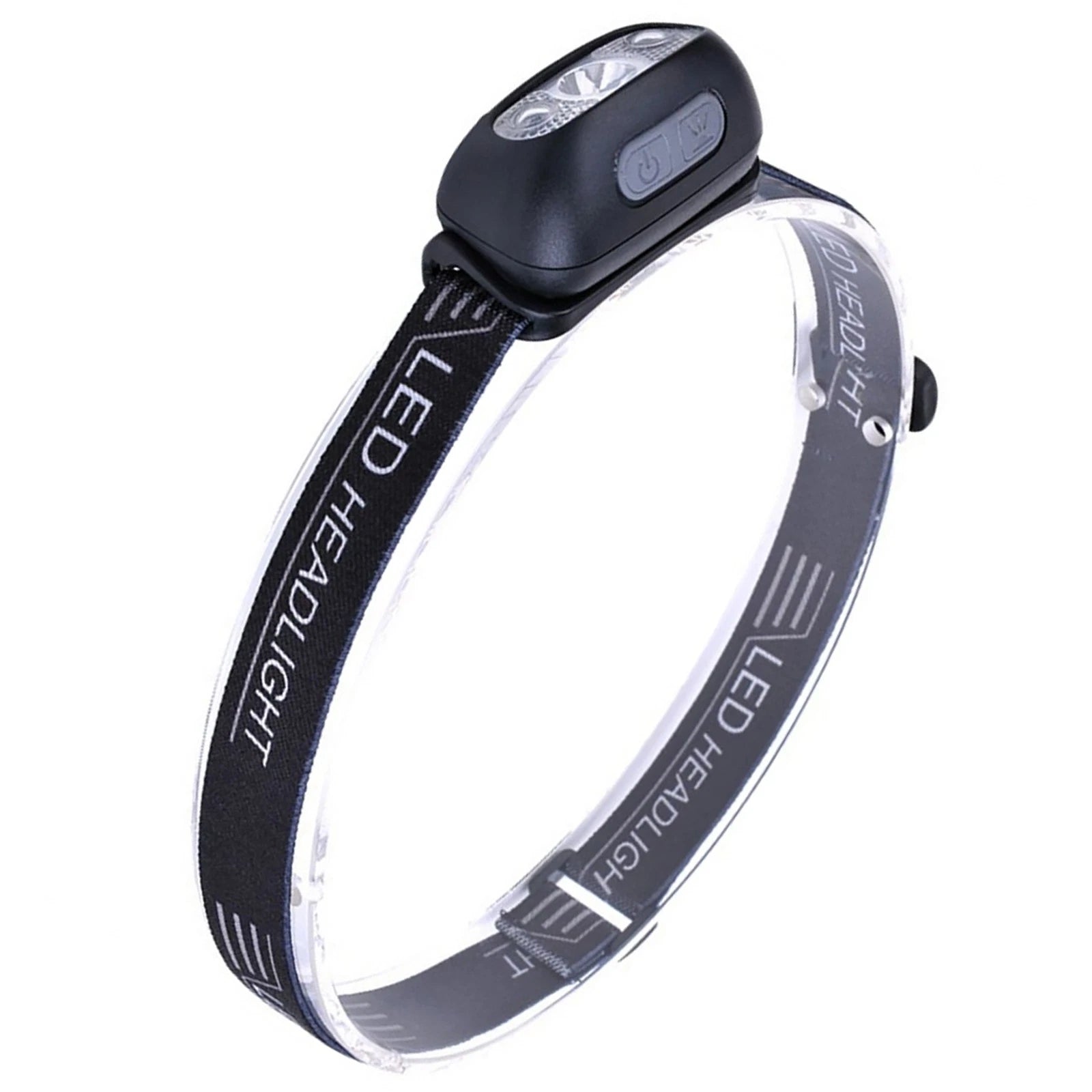5W Led Headlamp Usb Rechargeable Flashlight Head Lamp Torch White