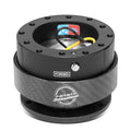 Nrg 6-hole Steering Wheel Carbon Look Quick Release Hub Adapter Gen 2