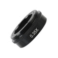0.35x 0.5x 2x Auxiliary Reduction Enlarge Lens Dustproof Mirror M42