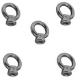 Eye Nut 1/4 Inch Tap Thread Stainless Steel 316 Capacity 400 Pounds