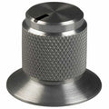 Knurled Knob with Skirt 0.250" Metal