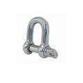 3/16" Screw Pin Chain Shackle 650 Lb Wll Forged Stainless Steel T316