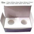 12 Specifications Coin Holders Stamp Coin Storage Square Cardboard Box
