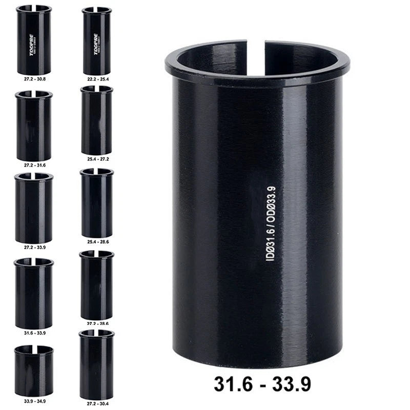 Bike Seat Post Tube Adapter Aluminum Alloy Claw | Built Supply Co