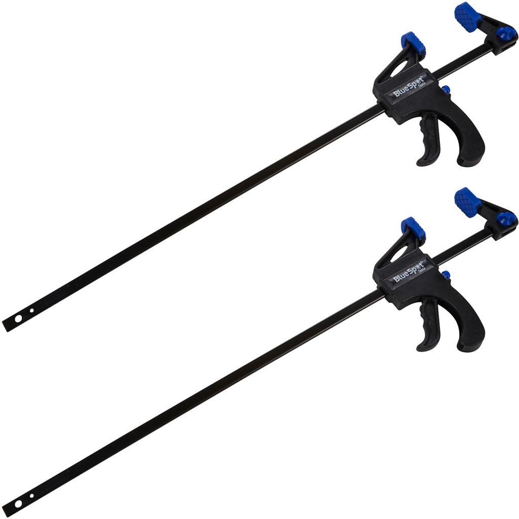 BlueSpot 2pc Quick Grip Speed Vice Bar Clamp Set by BlueSpot