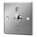 Stainless Steel Doorbell Push Button 86x86mm Surface-mounte<wbr/>d