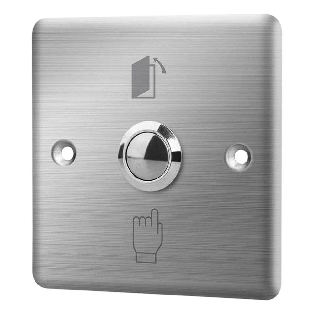 Stainless Steel Doorbell Push Button 86x86mm Surface-mounte<wbr/>d