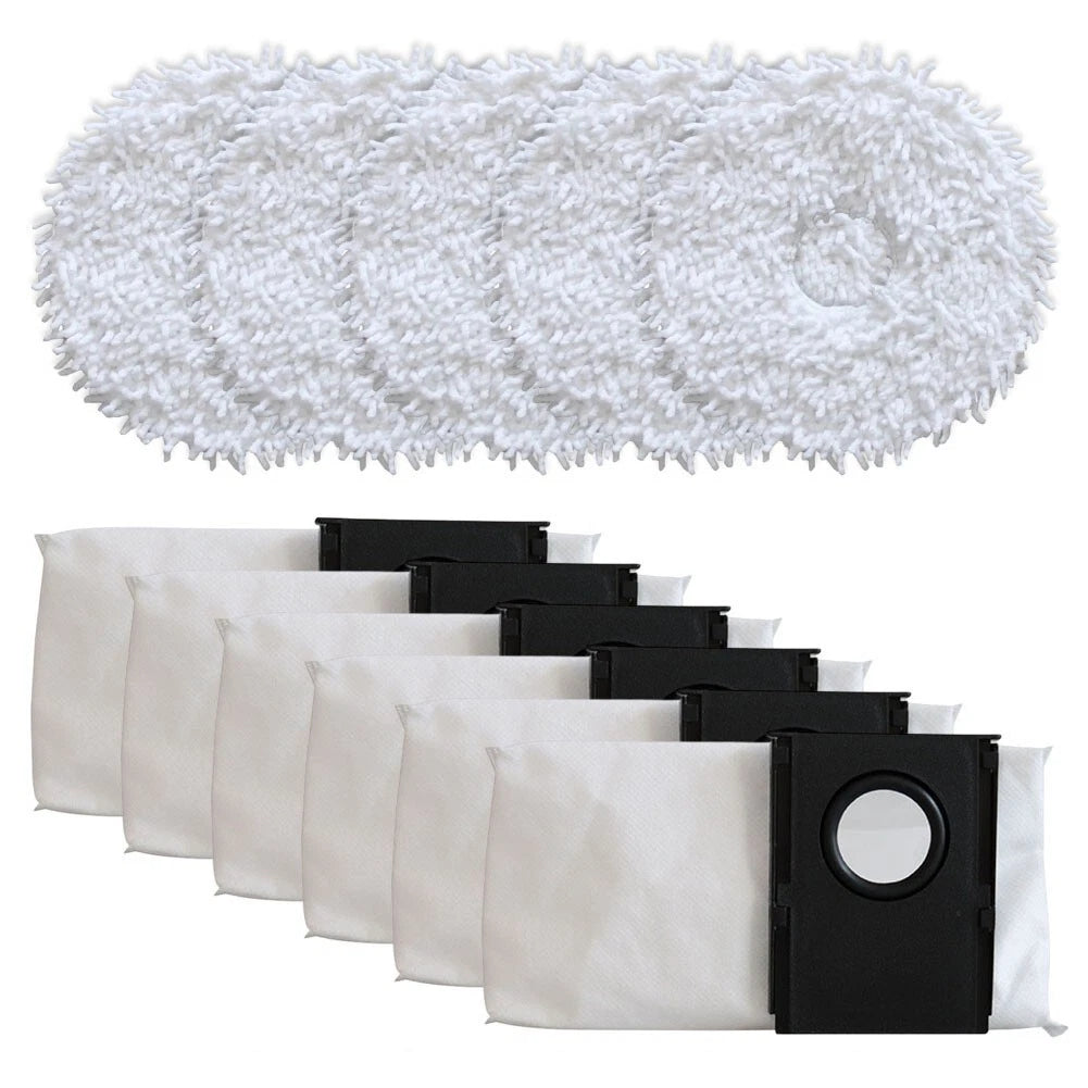 For Eureka J15 Pro For Ultra Replacement Kit Dust Bags And Mop Pads 5