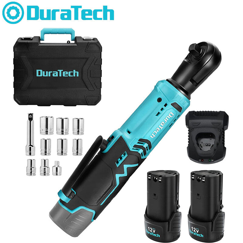 DURATECH 6-Piece Ratcheting Wrench Set Open Flex-head