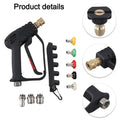 Cleaning Made Easy 38 Quick Connect Pressure Washer With Nozzle Holder