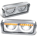 Fit 81-19 Freightliner Kenworth Chrome Full Led | Built Supply Co