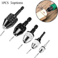 Change Drill Bits Quickly and Easily with this Hex Shank Keyless Chuck AdapterOp