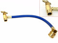 Ac R134a R12 Charging Recharge Hose W/valve Can Tap Brass Quick