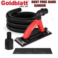 Goldblatt Hand Sander Set Dustless Drywall Vacuum Sander 6.5ft Hose