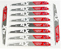Milwaukee 9" Sawzall Blades for Wood/Nails