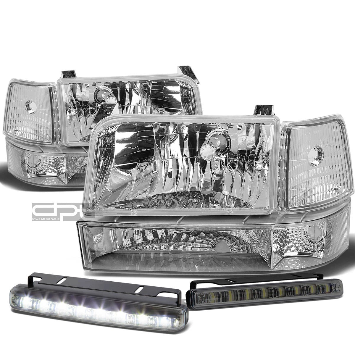 Chrome Housing Headlight+clea<wbr/>r | Built Supply Co