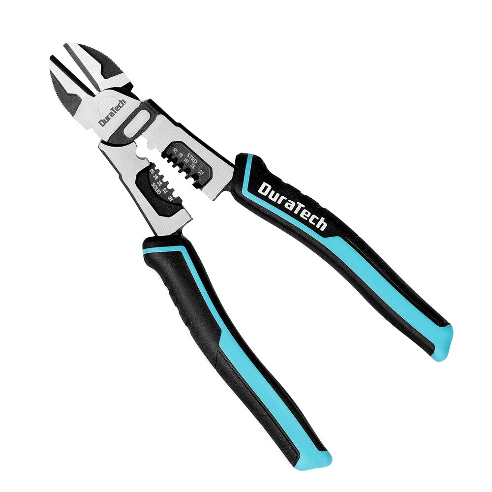 DURATECH 4-in-1 Diagonal Cutting Plier 8" Multifunction by DURATECH